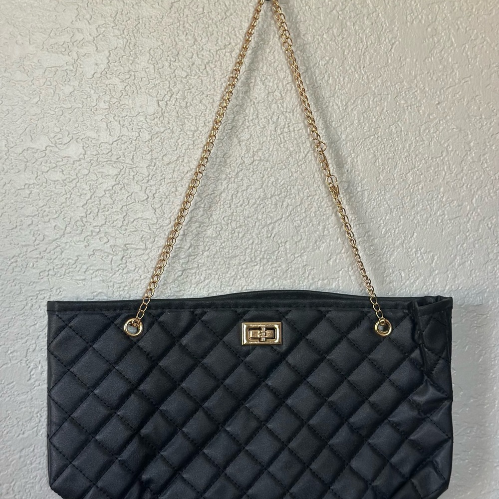 Elegant Quilted Shoulder Crossbody Bag NWT - Picture 10 of 11